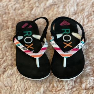 Roxy flip flops, cute